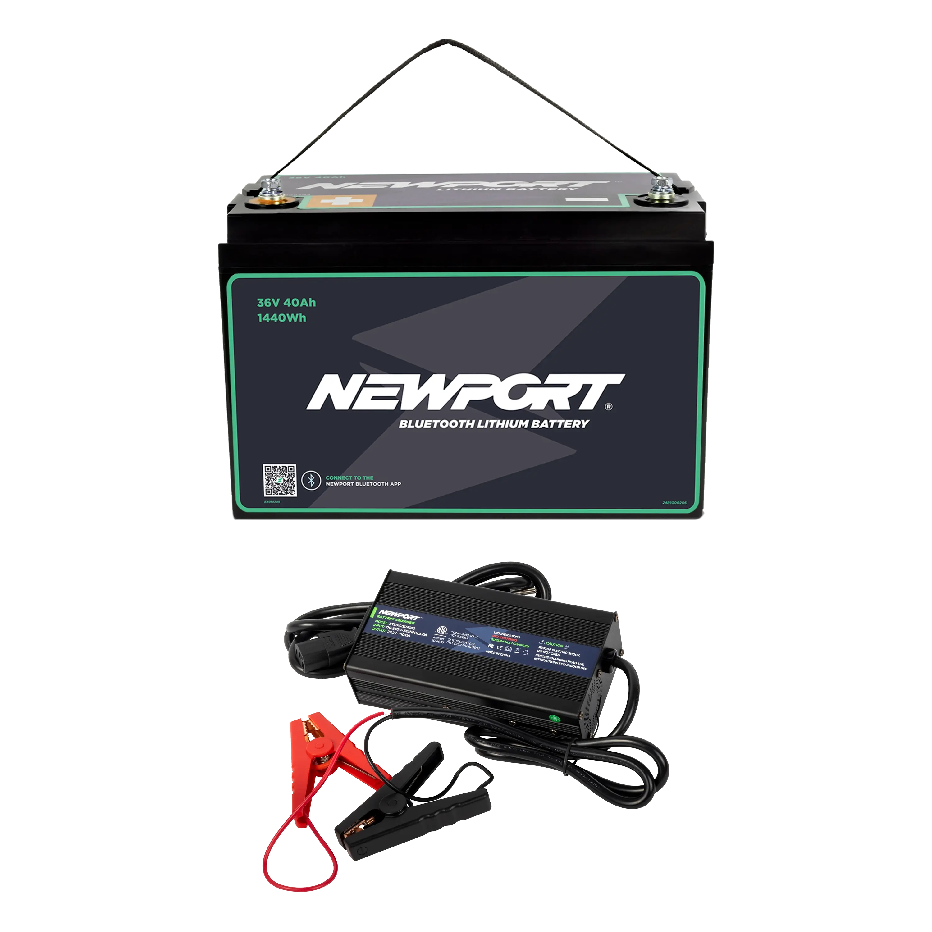 36V 48Ah Lithium Battery Bundle